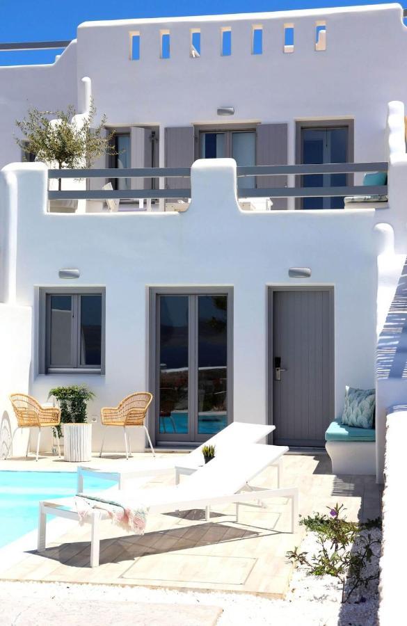 הוילה The Nine Graces - Agia Anna - Option With Private Pool Or Hot Tub מראה חיצוני תמונה
