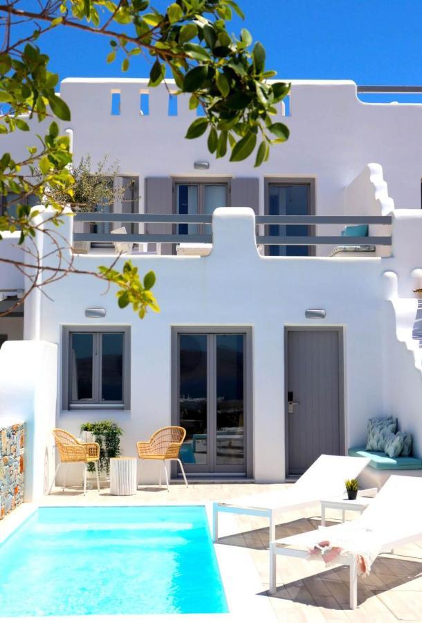 הוילה The Nine Graces - Agia Anna - Option With Private Pool Or Hot Tub מראה חיצוני תמונה
