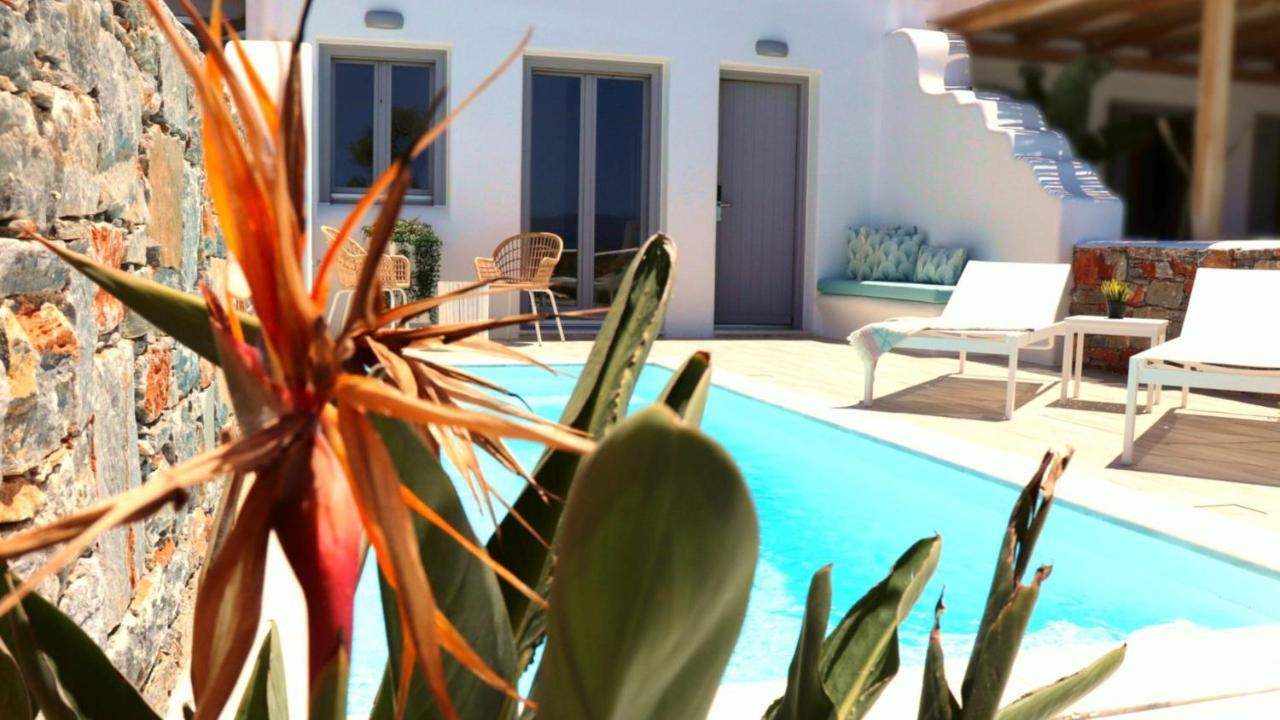 הוילה The Nine Graces - Agia Anna - Option With Private Pool Or Hot Tub מראה חיצוני תמונה